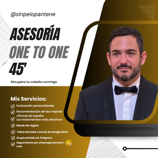 Asesoría one to one de 45' + Ebook