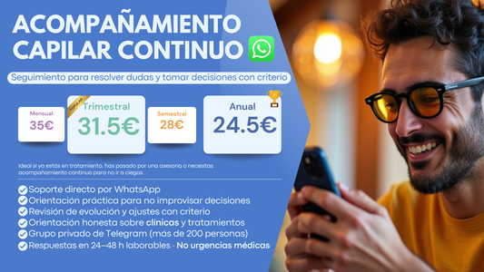 Acompañamiento Capilar Continuo (por WhatsApp)